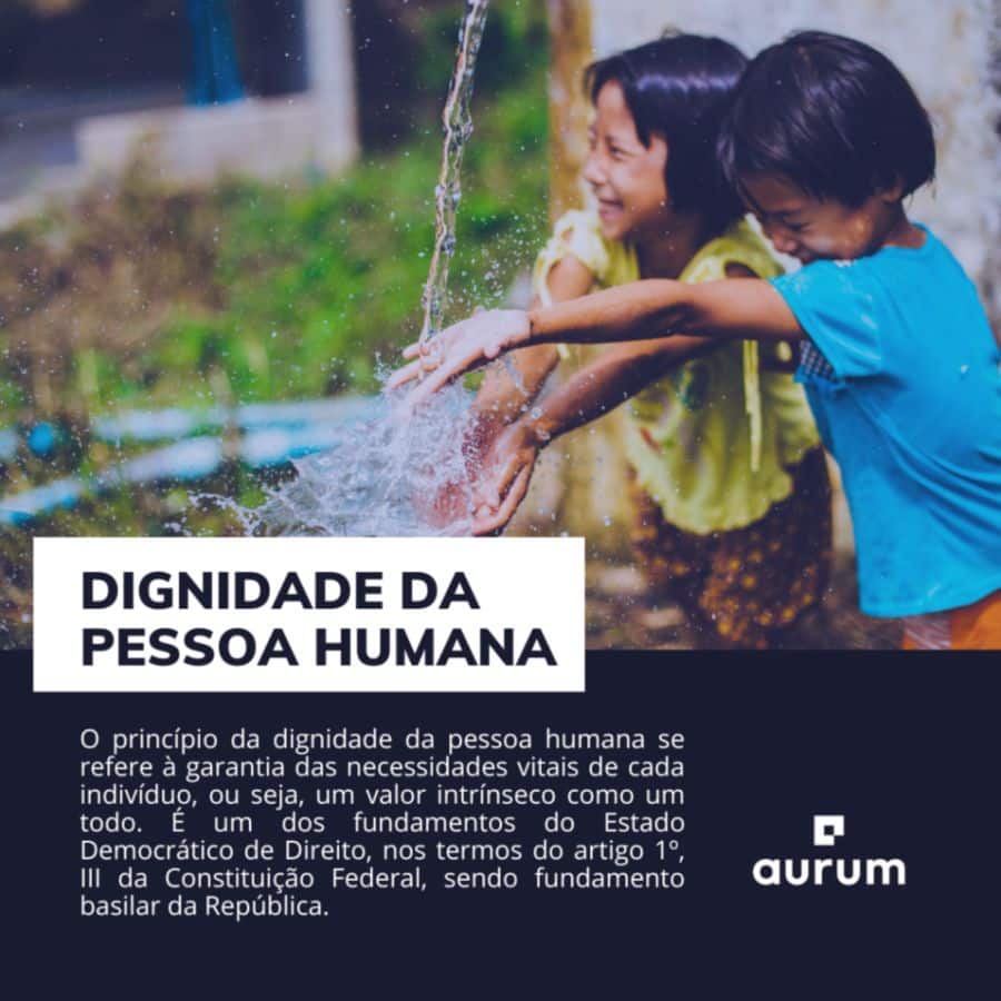 O que é o princípio da dignidade da pessoa humana