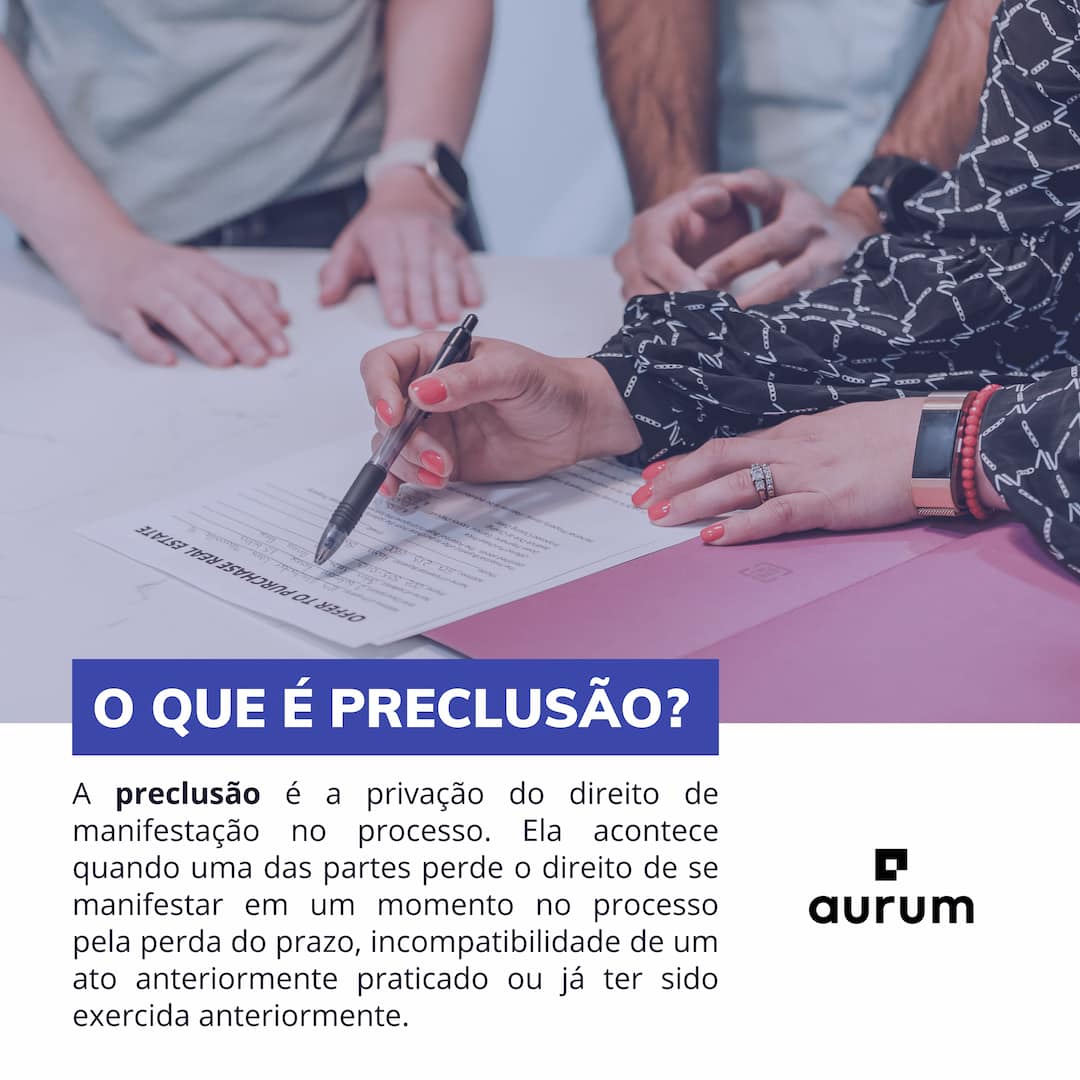 O que é preclusão, seus efeitos e tipos no Novo CPC